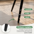 Set 4 scaune tapitate din catifea LUMO, 46x44x87 cm, sezut matlasat, picioare metalice, maxim 130 kg, gri inchis [3]