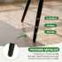 Set 4 scaune dining tapitate Nero din catifea, sezut matlasat, picioare metalice, 46x44x87 cm, maxim 130 kg, bej [5]