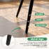 Set 2 scaune dining tapitate cu velur Luxano, cusaturi patrate, 54x58x82 cm, gri inchis [8]
