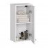 Dulap suspendat baie FIN cu 1 usa si raft interior, PAL laminat, 30x22x60 cm, alb [2]