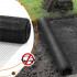 Plasa gradina anti daunatori si cartite, 45g/m2, 2x50 metri, ochiuri 16 mm, negru [21]