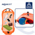 Geanta de inot tip rucsac, cu spatiu depozitare uscat 2 in 1, geamandura gonflabila de siguranta, etansa cu 2 camere de aer, 35 L, fluier de urgenta i [3]