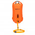 Geanta de inot tip rucsac, cu spatiu depozitare uscat 2 in 1, geamandura gonflabila de siguranta, etansa cu 2 camere de aer, 35 L, fluier de urgenta i [12]