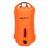 Geanta de inot tip rucsac, cu spatiu depozitare uscat 2 in 1, geamandura gonflabila de siguranta, etansa cu 2 camere de aer, 35 L, fluier de urgenta i [13]