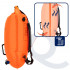 Geanta de inot tip rucsac, cu spatiu depozitare uscat 2 in 1, geamandura gonflabila de siguranta, etansa cu 2 camere de aer, 35 L, fluier de urgenta i [36]