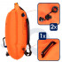 Geanta de inot tip rucsac, cu spatiu depozitare uscat 2 in 1, geamandura gonflabila de siguranta, etansa cu 2 camere de aer, 35 L, fluier de urgenta i [37]