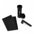 Set placa gonflabila Stand Up PaddleBoard 350x81x15 cm, cu pompa, kit de reparatii, geanta de transport, vasla, maxim 150 kg, negru [38]