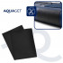 Set placa gonflabila Stand Up PaddleBoard 350x81x15 cm, cu pompa, kit de reparatii, geanta de transport, vasla, maxim 150 kg, negru [39]