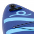 Set placa gonflabila Stand Up PaddleBoard 350x81x15 cm, cu pompa, kit de reparatii, geanta de transport, vasla, maxim 150 kg, albastru [20]
