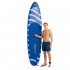 Set placa gonflabila Stand Up PaddleBoard 350x81x15 cm, cu pompa, kit de reparatii, geanta de transport, vasla, maxim 150 kg, albastru [8]