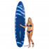 Set placa gonflabila Stand Up PaddleBoard 350x81x15 cm, cu pompa, kit de reparatii, geanta de transport, vasla, maxim 150 kg, albastru [9]