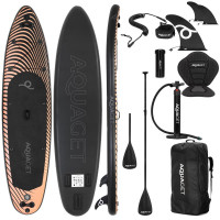 Set placa gonflabila Stand Up PaddleBoard 350x84x15 cm, cu pompa, scaun kayak, kit de reparatii, geanta de transport, vasla 2 in 1, maxim 220 kg, negr Set placa gonflabila Stand Up PaddleBoard 350x84x15 cm, cu pompa, scaun kayak, kit de reparatii, geanta de transport, vasla 2 in 1, maxim 220 kg, negr