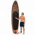 Set placa gonflabila Stand Up PaddleBoard 350x84x15 cm, cu pompa, scaun kayak, kit de reparatii, geanta de transport, vasla 2 in 1, maxim 220 kg, negr [27]