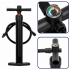 Set placa gonflabila Stand Up PaddleBoard 350x84x15 cm, cu pompa, scaun kayak, kit de reparatii, geanta de transport, vasla 2 in 1, maxim 220 kg, mov [7]