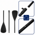 Set placa gonflabila Stand Up PaddleBoard 350x84x15 cm, cu pompa, scaun kayak, kit de reparatii, geanta de transport, vasla 2 in 1, maxim 220 kg, mov [9]