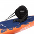 Set placa gonflabila Stand Up PaddleBoard 350x81x15 cm, cu pompa, scaun kayak, kit de reparatii, geanta de transport, vasla 2 in 1, maxim 220 kg, port [19]