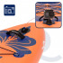 Set placa gonflabila Stand Up PaddleBoard 350x81x15 cm, cu pompa, scaun kayak, kit de reparatii, geanta de transport, vasla 2 in 1, maxim 220 kg, port [21]