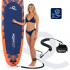 Set placa gonflabila Stand Up PaddleBoard 350x81x15 cm, cu pompa, scaun kayak, kit de reparatii, geanta de transport, vasla 2 in 1, maxim 220 kg, port [41]