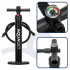 Set placa gonflabila Stand Up PaddleBoard 350x81x15 cm, cu pompa, scaun kayak, kit de reparatii, geanta de transport, vasla 2 in 1, maxim 220 kg, port [42]