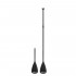 Set placa gonflabila Stand Up PaddleBoard 350x81x15 cm, cu pompa, scaun kayak, kit de reparatii, geanta de transport, vasla 2 in 1, maxim 220 kg, port [48]