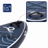 Set placa gonflabila Stand Up PaddleBoard 320x84x15 cm, cu pompa, scaun kayak, kit de reparatii, geanta de transport, vasla 2 in 1, maxim 180 kg, alba [12]