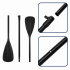 Set placa gonflabila Stand Up PaddleBoard 320x84x15 cm, cu pompa, scaun kayak, kit de reparatii, geanta de transport, vasla 2 in 1, maxim 180 kg, alba [6]
