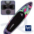 Set placa gonflabila Stand Up PaddleBoard 320x81x15 cm, cu pompa, scaun kayak, kit de reparatii, geanta de transport, vasla 2 in 1, maxim 150 kg, mov [15]