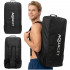Rucsac transport pentru placa gonflabila SUP Stand Up PaddleBoard, 110 L, nylon, compartiment principal, negru [2]