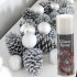 Spray decorativ cu sclipici 125 ml, pentru decoratiuni de Craciun, efect stralucitor cu particule glitter, formula cu uscare rapida, aplicare uniforma [5]