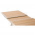 Masa gradina extensibila 180-240 cm din aluminiu cu blat aspect lemn, 180-240x90x76 cm, bej [12]