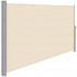 Paravan lateral pentru intimitate, extensibil, sistem fixare inclus, 180x350cm, bej [7]