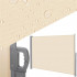 Paravan lateral pentru intimitate, extensibil, sistem fixare inclus, 180x350cm, bej [9]