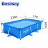 Piscina cadru metalic Bestway, 259x170x61 cm, 2.300 litri [9]