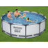 Piscina cadru metalic Bestway, 366x100cm, 9.150 litri, cu pompa de filtrare si scara [7]
