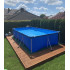 Piscina cadru metalic Bestway 56424, 400x211x81 cm, 5.700 litri, cu toate accesoriile [2]