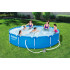 Piscina cadru metalic Bestway, 366x76 cm, 6500 litri, cu pompa de filtrare [6]