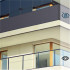 Paravan plasa umbrire pentru balustrada balcon, 95% umbrire, impermeabila, 500x120 cm, antracit [17]