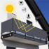 Paravan plasa umbrire pentru balustrada balcon, 95% umbrire, impermeabila, 700x90 cm, antracit [18]