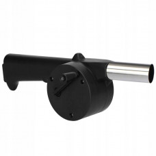 Suflanta manuala pentru aprins gratar, foc sau semineu, cu manivela, 25 cm, negru Suflanta manuala pentru aprins gratar, foc sau semineu, cu manivela, 25 cm, negru