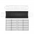 Gratar pe carbuni cu raft lateral pliabil, raft frontal si suport reglabil pentru carbuni, termometru, 108x60x95 cm, negru [10]