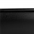 Semineu de exterior tip bol, focar cu manere laterale, din otel, 58x23 cm, negru [10]