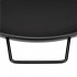 Semineu de exterior tip bol, focar cu manere laterale, din otel, 58x23 cm, negru [11]