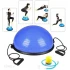 Minge fitness pentru echilibru, cu extensoare si pompa inclusa, 200kg, 57x25cm, albastru [11]