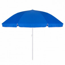 Umbrela de plaja pliabila, Sersimo BU003, 240cm, albastru