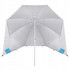 Umbrela tip cort de plaja XXL, cu 2 pereti laterali, BU14S, inaltime reglabila 140-220 cm, albastru [7]