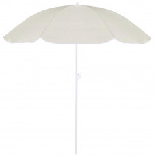 Umbrela de plaja pliabila, Sersimo BU018, 160cm, bej