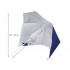 Umbrela tip cort de plaja XXL, cu 2 pereti laterali, BU15S, inaltime reglabila 140-220 cm, albastru inchis [13]