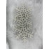 Decoratiune brad fulg de zapada, set 3 bucati, 8cm, alb [9]