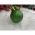 Set globuri de Craciun, 20 bucati, 3 modele, 4cm, verde [13]