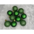 Set globuri de Craciun, 20 bucati, 3 modele, 4cm, verde [16]